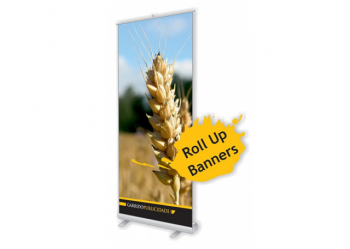 Roll Ups, Banneres, BalcÃµes, Expositores, Lonas, Bandeiras